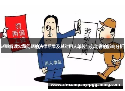 赵鹏解读欠薪问题的法律后果及其对用人单位与劳动者的影响分析 赵鹏解读欠薪问题的法律后果及其对用人单位与劳动者的影响分析